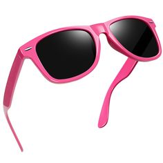 PRICES MAY VARY. CLASSIC SQAURE FRAME DESIGN: Joopin hot pink retro sunglasses are framed with a stylish square shape, and the wide-frame design will perfectly relax your temples. The bright pink color adds a touch of vibrancy to your outfit, and the square frame design gives a stylish appeal, perfect for casual and formal occasions. Square sunglasses for women is suitable for any face. Classic pink shades is great to wear from season to season. Get ready to be the center of attention with deep Retro Pink Plastic Sunglasses, Retro Pink Square Frame Sunglasses, Pink Wayfarer Sunglasses With Uv Protection, Trendy Pink Wayfarer Sunglasses, Retro Pink Anti-reflective Sunglasses, Pink Wayfarer Sunglasses With Uva Protection, Pink Sunglasses With Uv Protection And Square Frame, Pink Square Frame Sunglasses For Summer, Pink Rectangular Sunglasses With Uv Protection