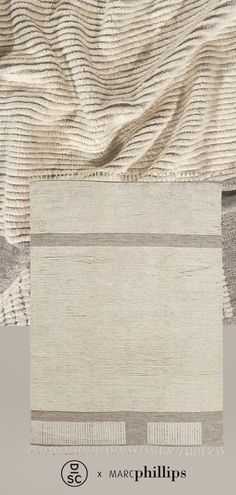 DIsc Interiors - Marc Phillips Collaboration Hand Knotted, Color White, Salt