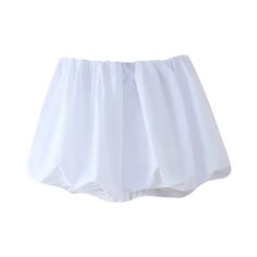 These skirts feature a unique design that adds volume and movement to your look.   Design: Puff-style with a flattering A-line silhouette  Fit: True to size with a comfortable waistband  Length: Mini skirt length, above the knee  Occasion: Suitable for casual outings, parties, and everyday wear  Colors Available: Black and White Summer Flared Skirt With Wide Waistband, Chic Solid Color Mini Skirt, Chic Short Skirt In Solid Color, Chic Short Solid Color Skirt, Chic Short Length Solid Color Skirt, Fitted Bubble Hem Skirt For Summer, White Flared Mini Skirt With Elastic Waistband, Flowy Full Skirt Solid Color Skort, Flowy Full Skirt Skort