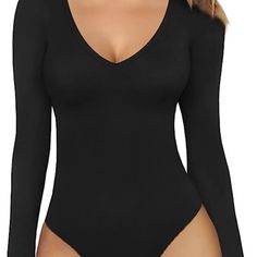 New Black Soft Stretchy Bodysuit Long Sleeves From Mangopop, See Pictures For Details. Size Xxl. Comes From Smoke Free Pet Free Home. Blue Lululemon Leggings, Zara Leather Pants, Grey Nike Sweatpants, Slim Trousers, Tan Dresses, Stretchy Pants, Wide Leg Linen Pants, Lightweight Dress, Upcycled Denim