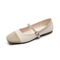 new women's flat shoes Korean style Ladies Casual Loafers shallow mouth design Mary Jane career and party wear free shippin Shoes Korean, Leather Flats Women, Ivory Shoes, Women's Flat Shoes, Mouth Design, Womens Sweatshirts Hoods, Mary Jane Shoes Womens, Casual Loafers, Shoe Size Conversion