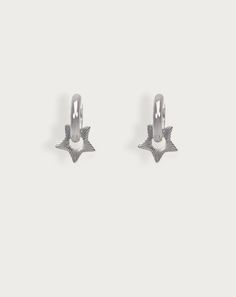 Lil Star Earrings - En Route Jewelry En Route Jewelry, Star Earring, Silver Star Earrings, Carnelian Stone, Instagram Tags, Pearl Flower, Silver Pieces, Star Earrings, Secret Santa