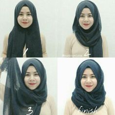 Style Tutorial, Simple Hijab, Muslim Style, Hijab Style Tutorial, Stylish Hijab, Tutorial Hijab, Casual Hijab Outfit