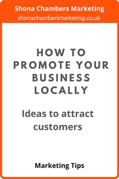 How To Promote Your Business Locally. Ideas to attract customers. Small Business Marketing Plan, Small Business Advertising, Advertising Techniques, Promote Small Business, Successful Business Tips, Business Checklist, Local Marketing, Small Business Plan