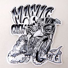 Metal Tshirt, Giraffe Coloring Pages, Vintage Tattoo Art, Bike Tattoos, White Motorcycle, Bike Poster, Bike Stickers, Biker Art, Auto Art