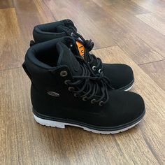 Nwt Lugz Mens Black Rugged Boots - Sz 6.5 Rugged Boots, Men's Shoes, Shoe Boots, Man Shop, Size 6, Boots, Black, Color