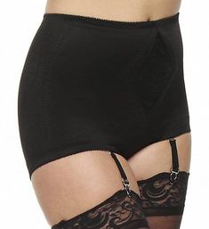 Premium Quality Rago Diet Minded Satin & Smooth 4 Strap Garter Black Panty Girdle Size 30/Large, women clothing Garter Black, What Katie Did, Panty Girdle, Girdles, Leg Bands, Book Decor, Custom Fit, Women Clothing, New Fashion