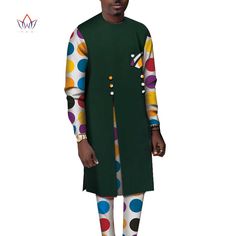 Coton Riche pantalon pour hommes, ensemble de 2 pièces, vêtements africains, chemise et pantalon, collection décontracté, WYN1068 | AliExpress Young Mens Fashion, Traditional African Clothing, African Wear Styles For Men, Mens Kurta Designs, African Shirts For Men, African Dresses Men