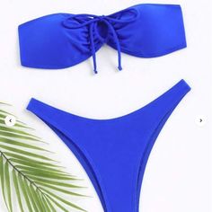 Size Medium Royal Blue Color Brand New Never Worn Product Measurement Bikini Tops - Top Length: 6.3/5.3 Inchbust: 38.2 Inch Bikini Bottoms - Bottoms Length: 9.8 Inchwaist Size: 29.5-41.3 Inch Smoke Free Pet Free Home Check Out All My Other Brand New Swimsuits In My Posh Closet. Blue Strapless Swimwear For Beach, Blue Bandeau Tankini For Beach, Blue Strapless Swimwear For Beach Season, Royal Blue Summer Swimwear For Pool, Blue Strapless Tankini For Beach, Blue Strapless Swimwear For Beach Party, Strapless Blue Tankini For Beach Party, Strapless Blue Swimwear For Sunbathing, Blue Strapless Summer Swimwear