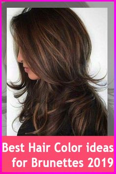 Top Hair Color ideas for Brunettes - FabulessinHeels Hair Color Ideas For Brunettes, Cool Hair Color, Hair Color Ideas, Brunettes, Brunette Hair Color, Color Ideas, Balayage, Cool Hairstyles, Highlights