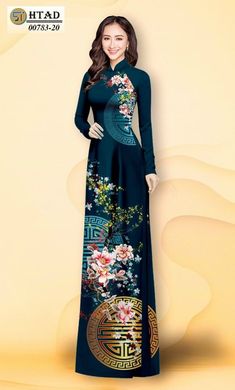 🌿 This set includes traditional Ao Dai, pants. Style: Traditional  Material: Very well made with high-quality silk Collar: 3cm traditional collar Length ao dai: 138-140 cm Pants: 102-108cm Please provide bust-waist-and hip measurements when placing your order to ensure the best fit for you. 🌿 NOTE: * Recommend gentle washing * Please contact us for any inquiries about size. We don't have an exchange policy for the wrong size * It is safe for a washer and dryer in a "delicate" setting. * Actual Ao Dai colors may differ up to 10% due to lightning and viewing devices. * These ao dai pants are made based on Vietnamese size; they will run smaller than American size. 3D printed ao dai: you may see some white broken fabric around the seam (collar). 🌿 Return and Exchange Policy: I do not accept Ao Dai Vietnamese, Áo Blu, Vietnamese Dress, Cheongsam Dress, Pants Style, Washer And Dryer, 3d Printed, Asian Beauty, For Girls