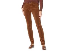 KUT from the Kloth Mia Toothpick Skinny - Corduroy - Women's Casual Pants : Cognac : Show off your figure in the KUT from the Kloth Mia Toothpick Skinny - Corduroy pants. Button front with a zip-fly closure. Classic five-pocket design with a belt loop waist. Slim from the hips to the hems. Branding patch on back waist. 98% cotton, 2% spandex. Machine wash, tumble dry. Imported. Measurements: Waist Measurement: 30 in Outseam: 40 in Inseam: 30 in Front Rise: 9 in Back Rise: 12 in Leg Opening: 8 in Fall Slim Fit Pants With Button Closure, Slim Fit Pants With Button Closure For Fall, Slim Fit Pants For Fall, Slim Fit Jeans With Button Closure For Fall, Fitted Corduroy Jeans For Fall, Classic Bottoms With Zipper Closure For Fall, Winter Corduroy Fitted Jeans, The Cloth, Waist Measurement