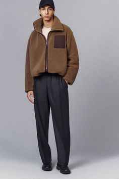 Loro Piana - Fall 2023 Menswear https://www.vogue.com/fashion-shows/fall-2023-menswear/loro-piana/slideshow/collection#19 Fall 2023 Menswear, 2023 Menswear Fashion Show, Loro Piana Men, Fashion Identity, Car Coat, Next Clothes, Fall 24, Mens Fall