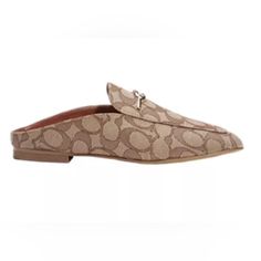 Coach Women’s Sienna Sig Logo Slide In Khaki/Saddle Sz 11 Nwt Brand New Coach Slides New With Box Elevate Your Everyday Style With These Beautiful Coach Sienna Signature Slides. These Slip-On Shoes Are Perfect For Any Casual Occasion. The Clean And Simple Elegant Design Make Them A Versatile Addition To Your Wardrobe. Coach Slides, Slide In, Simple Elegant, Coach Shoes, Everyday Style, Slip On Shoes, Flat Shoes Women, Loafer Flats, Everyday Fashion