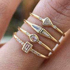 4 pcs/set Geometric Gold Color Combination Round Zircon Crystal Rings Set for Women Engagement Party Wedding Rings Hand JewelryModel Number:1005002213445541 Wedding Ring Hand, Gold Color Combination, Engagement Party Wedding, Rings Set, Shiny Things, Hand Jewelry, White Crystal, Color Ring, Types Of Rings