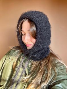 -Hand Knit Balaclava, Warm Cozy Balaclava With Tie, Handmade Soft Balaclava, Unisex Warm Hat, Colorful Balaclava, Snow Ski Mask  - Warm Winter Hat - Ready to Ship Balaclava - Completely Hand-knitted  - It is recommended to wash at 30 degrees or just hand wash with cold water. - After we ship your product, we give you a tag number. This number is updated within the first 24 hours. Then you can follow the updates by clicking on it. Welcome to Bhava's 🌻 Here you will find tops, skirts, shirts, dre Colorful Balaclava, Knit Balaclava, Knitted Balaclava, Warm Winter Hats, Ski Mask, Snow Skiing, Unisex Clothing, Warm And Cozy, Hand Knitting