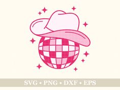 Tiara Drawing, Cowboy Hat Svg, Disco Cowboy, Pink Bg, Bachelorette Svg, Cowgirl Svg, Cowboy Svg, Pink Cowgirl Boots, Disco Cowgirl