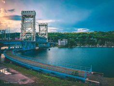 Portage Lake Lift Bridge, Houghton, MI Benton Harbor Michigan Things To Do, Alpena Michigan Things To Do, Western Upper Peninsula Michigan, Houghton Lake Michigan