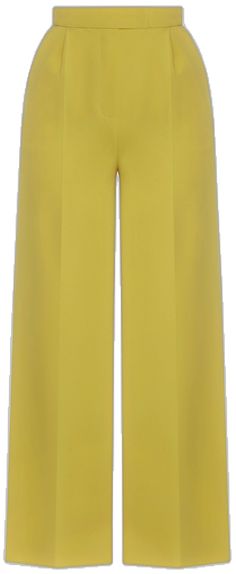 Crepe Fabric, Wide Leg Trousers, Wide Leg Pants, Cut Out, Wide Leg, Trousers, Blazer, Collage, Yellow