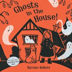 the book cover for ghosts in the house