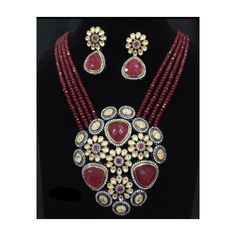 Upgrade your existing jewelry collection with this beautiful Semi Precious Beaded Victorian pendant mala necklace set.  Pair it with ethnic, traditional or any party wear & create your own style statement. We ensure all our listed products are i) authentic (same as described), ii) of best quality (free from any harmful chemicals), iii) reasonably priced and iv) made from raw materials sourced from local artisans, suppliers spread across India  We care for the environment and local communities, and use recycled packaging materials, including jute products from locals.  The best way to keep any jewelry beautiful is to wear it!  * Store your jewelry carefully, preferably in separate cotton or velvet pouches to prevent them breaking, tangling, or tarnishing.  * Store your jewelry in a cool, da Ad Jewellery, Victorian Pendants, Mala Necklace, Mala Beads, Polish Jewelry, Cleaning Jewelry, Necklace Set, Jewelry Sets, Semi Precious