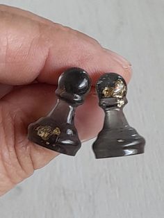 Chess Piece Earrings Black / White Pawns resin,Teens/Women/Black Pawn Your order is SHIPPED FROM EUROPE. A tracking number is provided for international orders ships via priority registered air mail. Europe: 7-14 business days Canada: 10-20 business days USA: 10-25 business days Japan: 10-20 business days Australia, New Zealand and everywhere else: 15-30 business days (For the US and Canada, packages addressed to the West coast may take a few days longer than East Coast, hence the 10 days difference in the average times stated above) *business days: Mon - Fri Feel free to ask about everything, we will answer via email within 24 hours, but usually much more quickly. Happy day! Chess Pieces, Resin Earrings, Earrings Black, Girl Mom, Black & White, Air Mail, Gifts For Teens, Chess, Earring Gifts