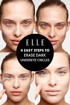 Makeup For Beginners Black Women, Dark Under Eye Circles, Dark Undereye, Beginner Makeup Kit, Dark Circles Makeup, Winter Beauty Tips, Dark Circles Around Eyes, Under Eye Circles, Dark Eye Makeup