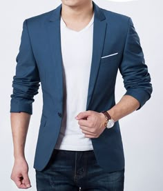 #Look #Moda #ModaMasculina #Homem #Man #Men Business Jacket, Slim Blazer, Man Blazer, Mens Fashion Blazer, Mens Fashion Edgy, Slim Fit Blazers, Elegante Casual, Business Wear, Fashion Stores