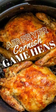 air fryer cornish game hens in a slow cooker