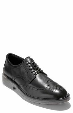 Cole Haan Grand Crosscourt Traveler Sneaker (Men) | Nordstromrack Wingtip Oxford, Leather Crafts, Sneaker Men, Up Styles, Lace Up Shoes, Cole Haan, Smooth Leather, Derby, Rubber Sole