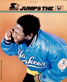 a man in a blue baseball uniform on the cover of star wars jumps the magazine