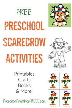 the free preschool scarecrow activities for halloween