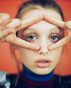 Line Art Eyes, Metal Magazine, Editorial Makeup, Beauty Editorial, Creative Makeup, Aesthetic Makeup, Face Art, Makeup Art, Beauty Inspiration