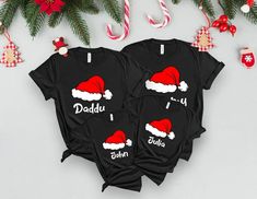 Matching Family Christmas Shirts Family Christmas Shirt | Etsy Christmas Shirts Family, Matching Family Christmas Shirts, Star Of The Day, Ugly Christmas Shirts, Friends Tee, Xmas Tees, Matching Sweaters, Family Christmas Shirts, Family Vacations