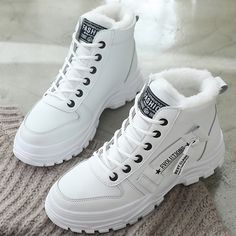 Shipping: Worldwide Express Shipping AvailableDelivery time: 7-15Days Fast ShippingReturns: Fast refund, 100% Money Back Guarantee.Brand Name: KAMUCCBoot Type: Snow BootsShaft Material: PUOutsole Material: RubberUpper Material: PUOrigin: Mainland ChinaCN: ZhejiangSeason: WinterInsole Material: PlushHeel Type: Flat withLining Material: Artificial FlufBoot Height: ANKLEItem Type: BootsFashion Element: PlatformDepartment Name: AdultToe Shape: Round ToeHeel Height: Med (3cm-5cm)With Platforms: YesPl Mode Tips, Warm Shoes, Shoes Boots Ankle, Winter Sneakers, White Boots, Winter Boots Women, High Top Shoes, Designer Sneakers, Short Boots