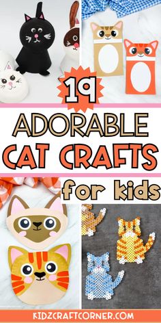 the top ten adorable cat crafts for kids