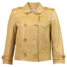 See By Chlo Moto Jacket Features The Collection's Signature Trapunto Details To Add Feminine Flair To An Edgy Leather Piece. Camel Brown Leather With Tonal Topstitching. Size It 42/ Usa 6 Length 21'' Bust 38'' Waist 38'' Hip 38'' Shoulder/Sleeve 24,5'' 100% Lambskin Leather The Mannequin's Height Is 5'10, Size 8. Color: Camel/Brown Condition: Excellent Like New Beige Leather Biker Jacket For Work, Yellow Leather Jacket For Winter, Yellow Leather Jacket With Long Sleeves, Luxury Brown Moto Leather Jacket, Classic Distressed Brown Biker Jacket, Yellow Leather Winter Outerwear, Classic Distressed Brown Leather Biker Jacket, Luxury Classic Distressed Brown Biker Jacket, Chloe Jacket