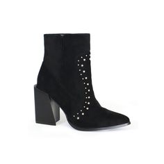 Step up your fall looks with these stylish Yoki Blonde-11 women's heeled ankle boots.Click this FOOTWEAR GUIDE to find the perfect fit and more! Step up your fall looks with these stylish Yoki Blonde-11 women's heeled ankle boots. Click this FOOTWEAR GUIDE to find the perfect fit and more! SHOE FEATURES Stud accents Comfortable foam footbed Slip-resistant outsoleSHOE CONSTRUCTION Faux suede upper Manmade lining and outsole Rubber midsoleSHOE DETAILS Pointed toe Zipper closure EVA footbed 2.5-in. Trendy High Heel Winter Boots, Trendy High Heel Boots For Winter, Trendy High Ankle Boots With Stacked Heel, Trendy High Heeled Boots With Reinforced Heel, Trendy Martin Boots With Block Heel For Winter, Trendy Medium Width Ankle Heeled Boots, Trendy High Ankle Heels With Stacked Heel, Trendy Pointed Toe Moto Boots For Fall, Trendy Ankle-high Boots For Night Out