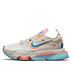 Nike Womens WMNS Air Zoom Type Flowers Rainbows And Beads DJ5064-144 Nike Inspiration, Limited Edition Sneakers, Marathon Running Shoes, Marathon Running, Nike Womens, Running Shoes Sneakers, Air Zoom, Nike Air Zoom, Stylish Sneakers