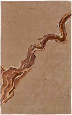 arwyn hand tufted orange rug by bd fine serr8853orn000h00 1 Colorful Centerpieces, Feizy Rugs, Modern Wool Rugs, Handmade Area Rugs, Orange Rugs, Watercolor Design, Accent Rugs, Indoor Area Rugs, Tufted Rug