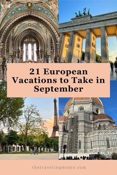 September 2024: 21 European Places to Travel Places To Travel In Europe, Travel In Europe, Cultural Festival