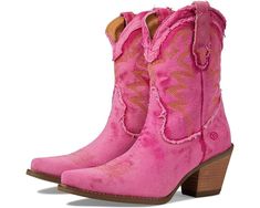 Dingo Y'All Need Dolly | Zappos.com Casual Summer Boots With Square Toe, Casual Square Toe Summer Boots, Casual Pink Almond Toe Boots, Running Jacket, Bra Sizes, Blue Orange, Pink And Orange, Clothing Brand, Blue Black