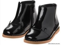 Gymboree New with Tags,  Faux Patent Leather Black Booties / Boots with side zipper,  3D Top Ears and skid proof soles.  From the Tails of the City Collection.   From a smoke free home.  Makes a great gift! Teen Boots, Girls Black Boots, Patent Leather Boots, Girls Black, Girls Boots, Girls Fashion, Black Booties, Toddler Girls, Rubber Rain Boots