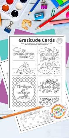 the free printable coloring page for kids to color and use on their paper crafts