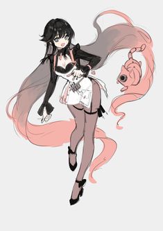 ArtStation - OC: Otome Arte Grunge, Oc Drawings, Cute Kawaii Drawings, Poses References, Character Poses, 영감을 주는 캐릭터, Illustration Character Design, Anime Couples Drawings, Drawing Poses