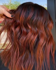 Copper Red Balayage Wigs 100% Real Human Hair for Caucasian Women Root Shadow Red Hair, Copper Red Balayage, Hair Ideas Red, Beautiful Red Hair Color, Ruby Red Hair, Red Hair Ideas, Light Red Hair, Light Auburn Hair, Red Copper Hair Color