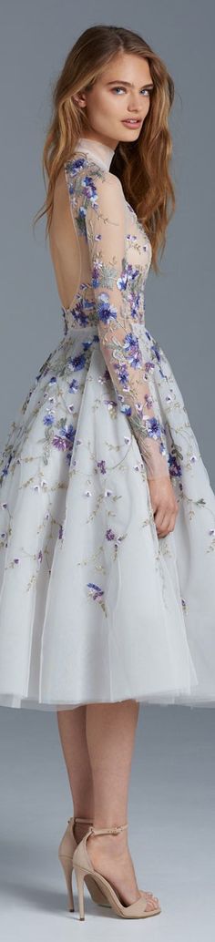 Beautiful thing Paolo Sebastian 2015/16♥♥                                                                                                                                                                                 Más Paolo Sebastian, Ellie Saab, Moda Vintage, Carolina Herrera, Dream Dress