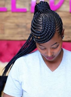 Lines Hairstyles, Big Cornrows, Carrot Hairstyles, Easy Short Haircuts, Lemonade Braids