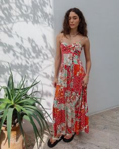 A look into our camera roll favorites 🌴 #DVF Bohemian Ruched Maxi Dress For Garden Party, Casual Maxi Dress With Straight Neckline For Brunch, Flowy Maxi Dress With Smocked Bodice, Bohemian Maxi Dress With Smocked Bodice For Casual Wear, Brunch Maxi Dress With Smocked Back And Flowy Skirt, Summer Sundress With Spaghetti Straps And Fitted Bodice, Fitted Ruched Bodice Maxi Dress For Brunch, Flowy Maxi Dress With Smocked Back, Maxi Dress With Smocked Back And Flowy Skirt