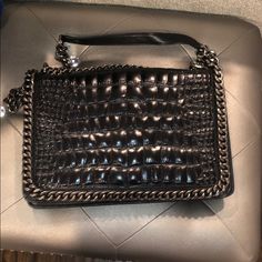 Very Clean Great Condition Zara Bags, Zara Leather, Zara Black, Chanel Boy Bag, Leather Handbag, Leather Handbags, Shoulder Bags, Bag Lady, Zara